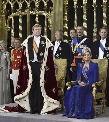 Todas as autoridades da Holanda juraram fidelidade ao novo rei