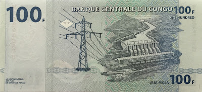 100 Congo Franc note