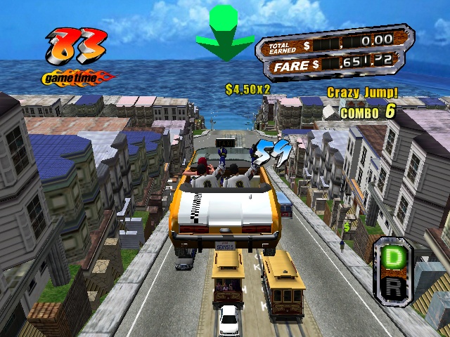 Crazy Taxi screenshot 2