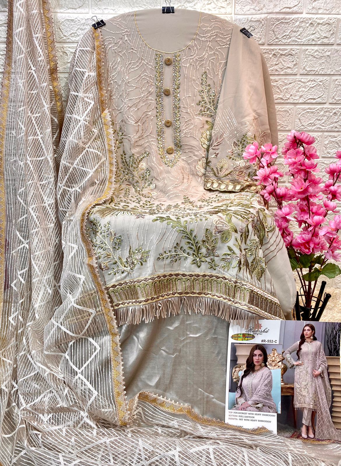 Ramsha R 552 Pakistani Suits Catalog Lowest Price