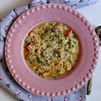  Risotto de salmão