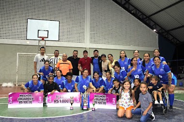 Pilar conquista a 1ª Copa Feminina de Futsal de Jaguarari