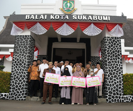 Pemkot Sukabumi Beri Penghargaan Kafilah Berprestasi di MTQ Jabar dan Salurkan Insentif Guru Ngaji