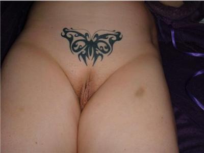 What does a tiger butterfly tattoo represent?