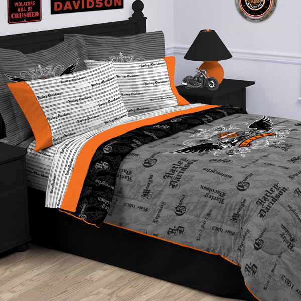 Harley Davidson Bedroom Decor