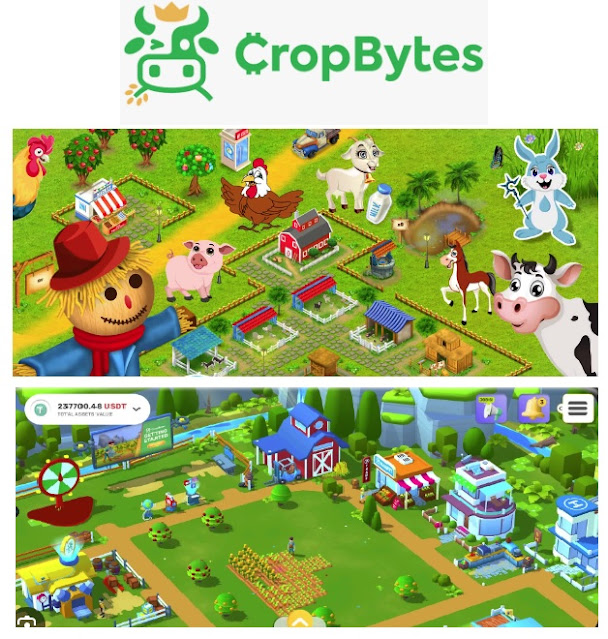 CropBytes play to earn games