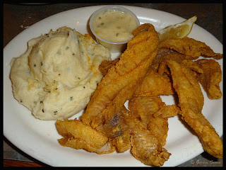 panfried walleye