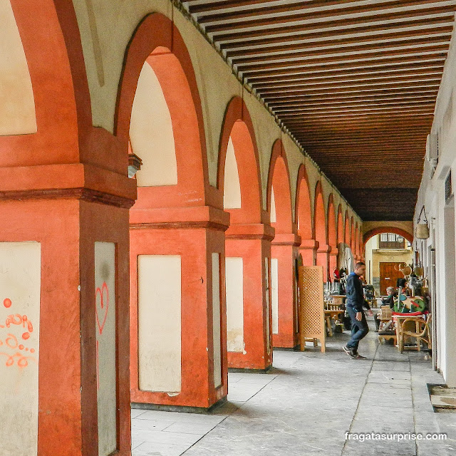 Plaza de la Corredera em Córdoba na Andaluzia