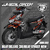 Stiker Decal  Honda New Beat street/Deluxe -stiker honda beat new street 2020-2021 full body