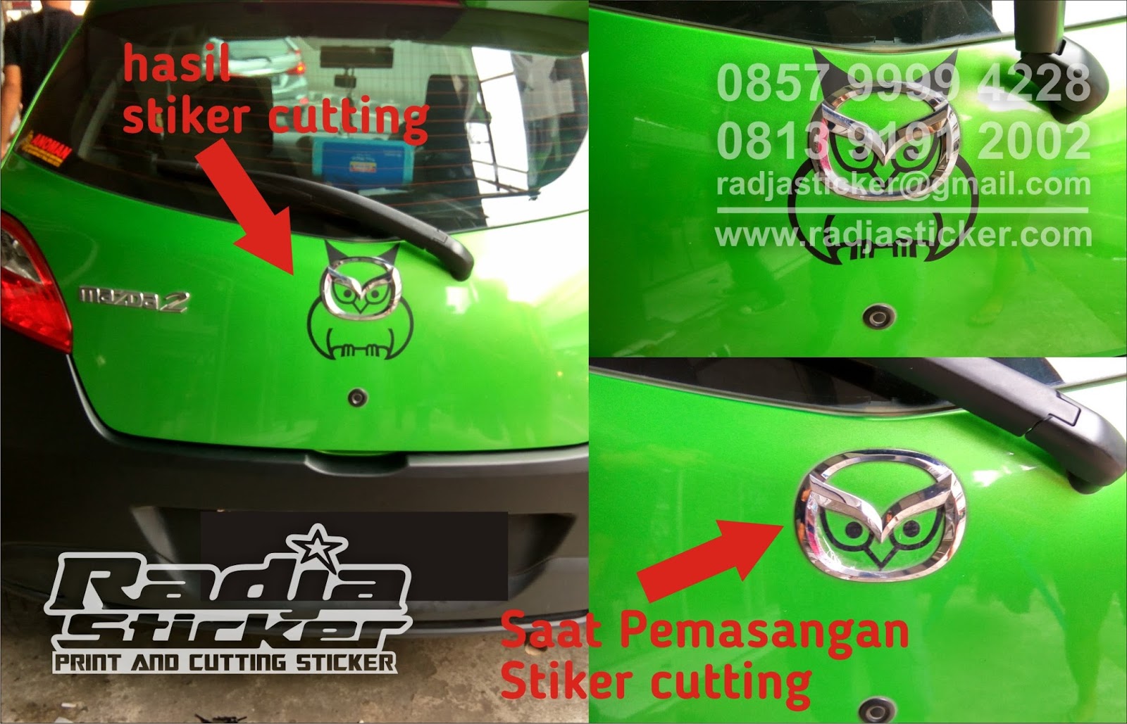 Pemasangan Cutting Sticker Pada Mobil Sedang Tren Ini Biayanya