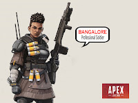 apex legends wallpaper, character bangalore from apex legends video game