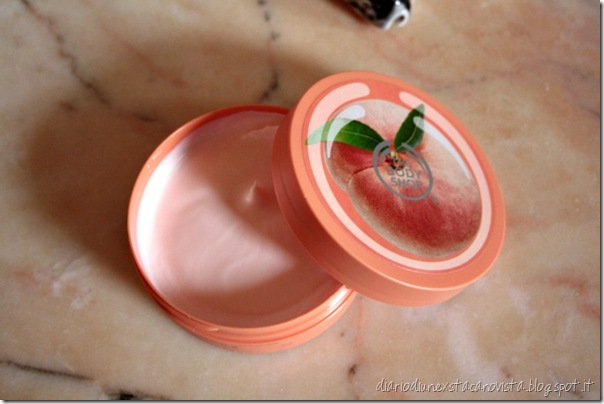 the body shop vineyard peach body butter 2