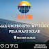 Maju Solar: mais um sistema instalado