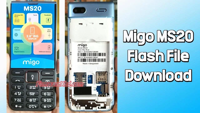 Migo MS20 Flash File MT6261