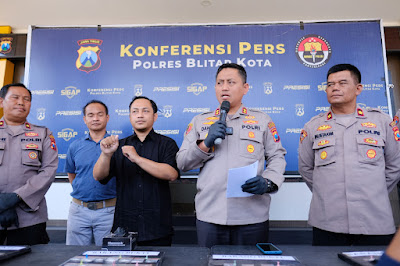 Operasi Tumpas Narkoba 2023, Polres Blitar Kota Berhasil Ungkap 10 Kasus Dan Amankan 10 Tersangka