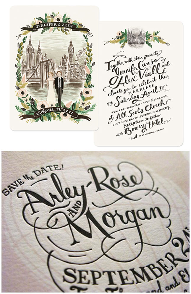  super girly calligraphy style like that used for wedding invitations