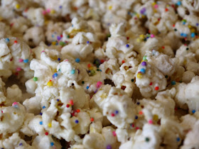 birthday cake popcorn 