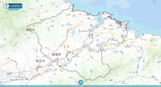基隆市全方位地理資訊系統介面-EricZhang