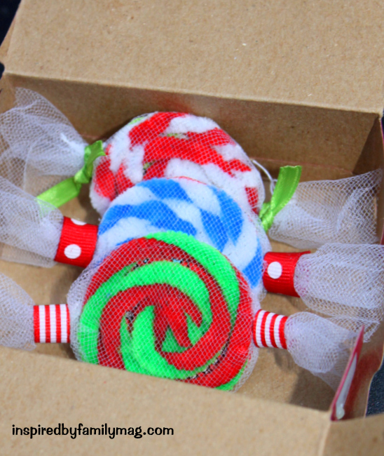 Easy Christmas Ornament Craft: Peppermint Candy - Inspired ...