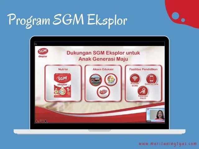 program SGM Eksplor untuk #GenerasiMaju