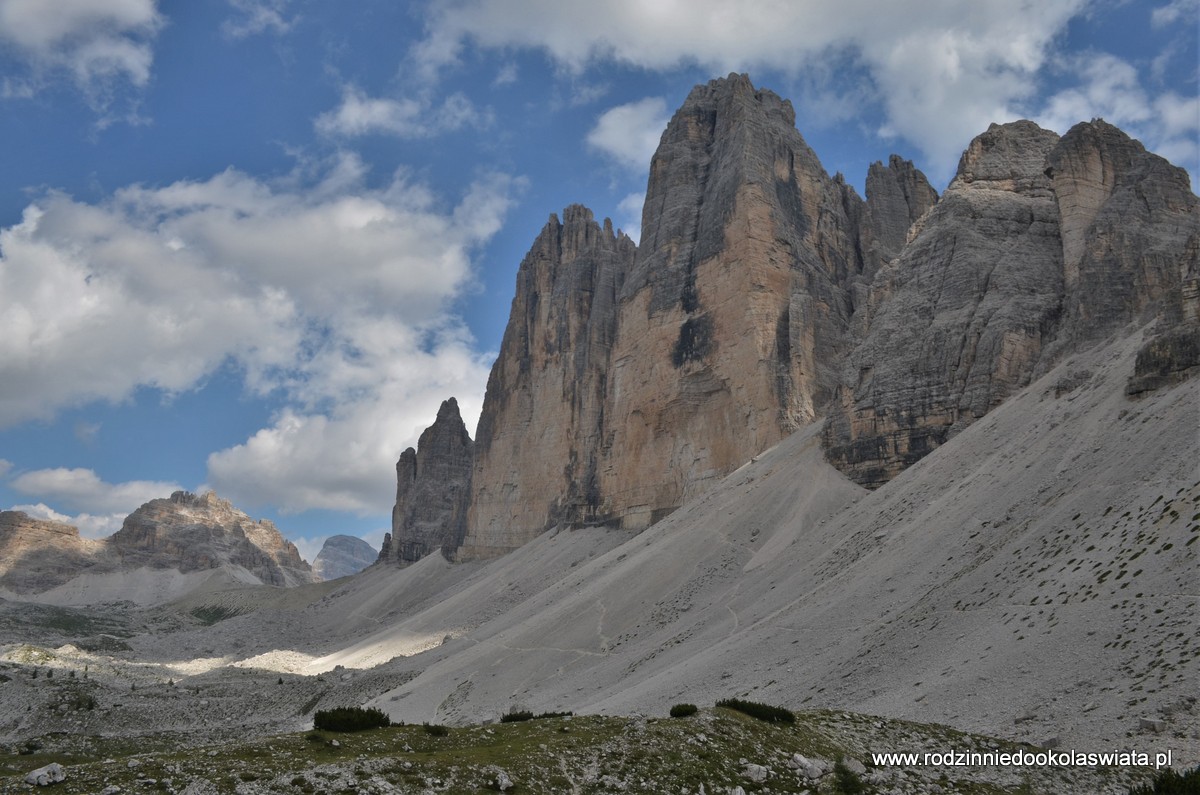 Tre Cime di Lavaredo z dziećmi