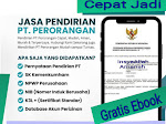 Jasa Buat PT Perorangan + NIB Termurah dan Websitenya 