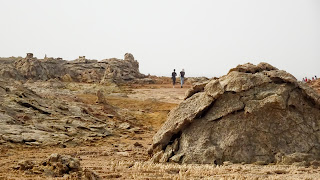 Many tourists visit each year the Danakil Depression