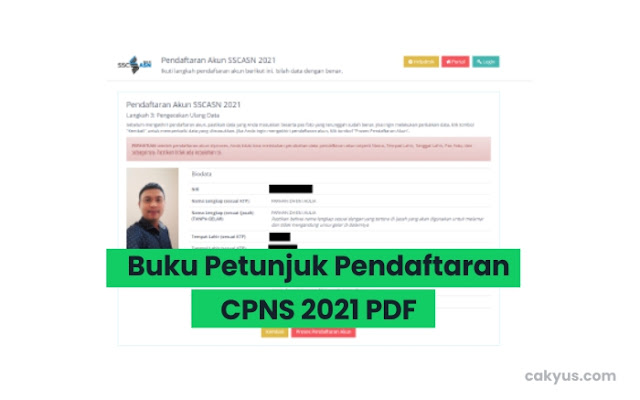 Berkas dan Alur Pendaftaran CPNS 2021