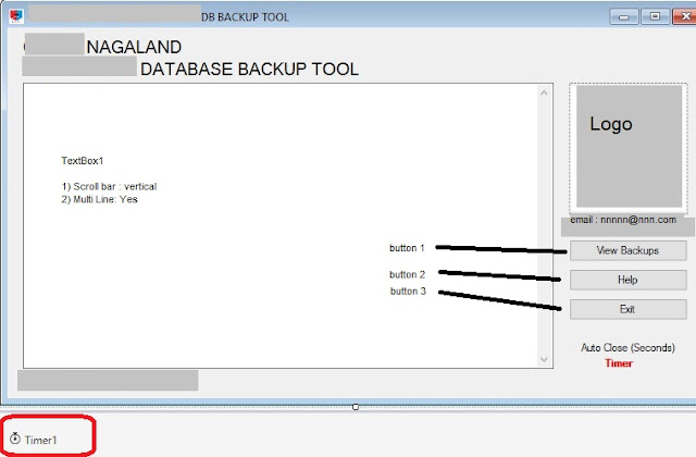 NET application to backup MySQL database using the same mysqldump command by firing comman VB.NET Example Code to backup MySQL Database using mysqldump command in VB using Visual Studio 2015