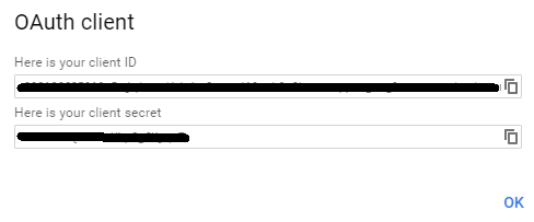 how to get google oauth client id