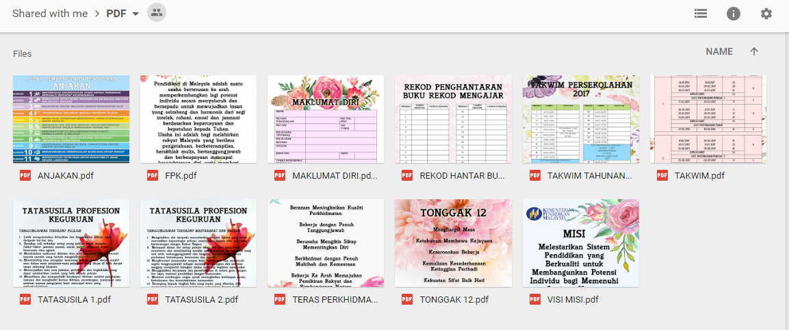 Contoh Buku Rekod Mengajar 2017