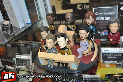 San Diego Comic-Con 2013 First Look Star Trek The Next Generation Build-a-Bridge Bobble Heads Complete Set by Bif Bang Pow!