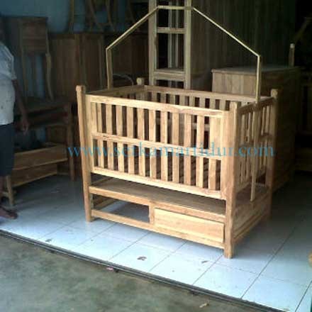 model tempat tidur anak ukir jepara 4