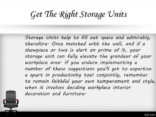Get the right storage units