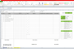 Aplikasi Absen Siswa Otomatis Menggunakan Excel | Tingkat SMA dan SMK