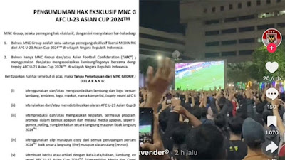 Heboh MNC Larang Nobar Piala Asia Tanpa Izin, Begini Komentar Menohok Hasyim Muhammad