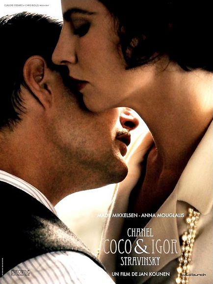 A French film Coco Chanel Igor Stravinsky is based on the 2002 fictional