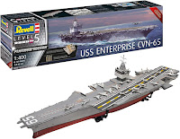 Revell 1/400 USS Enterprise CVN-65 (05173) Color Guide & Paint Conversion Chart