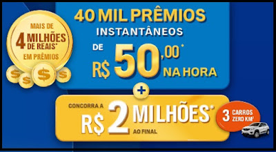 Promoção lava roupas Tixan Ypê 4 milhões prêmios