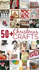 a collage of christmas craft projects