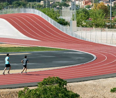 Innovative 3D Athletics Running Track- 17 Images