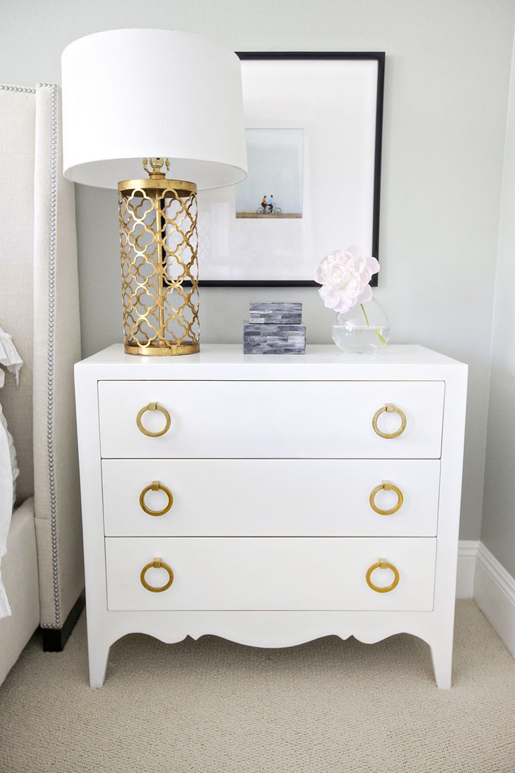 Mixing Styles: Master Bedroom Nightstands | Feathers and ...