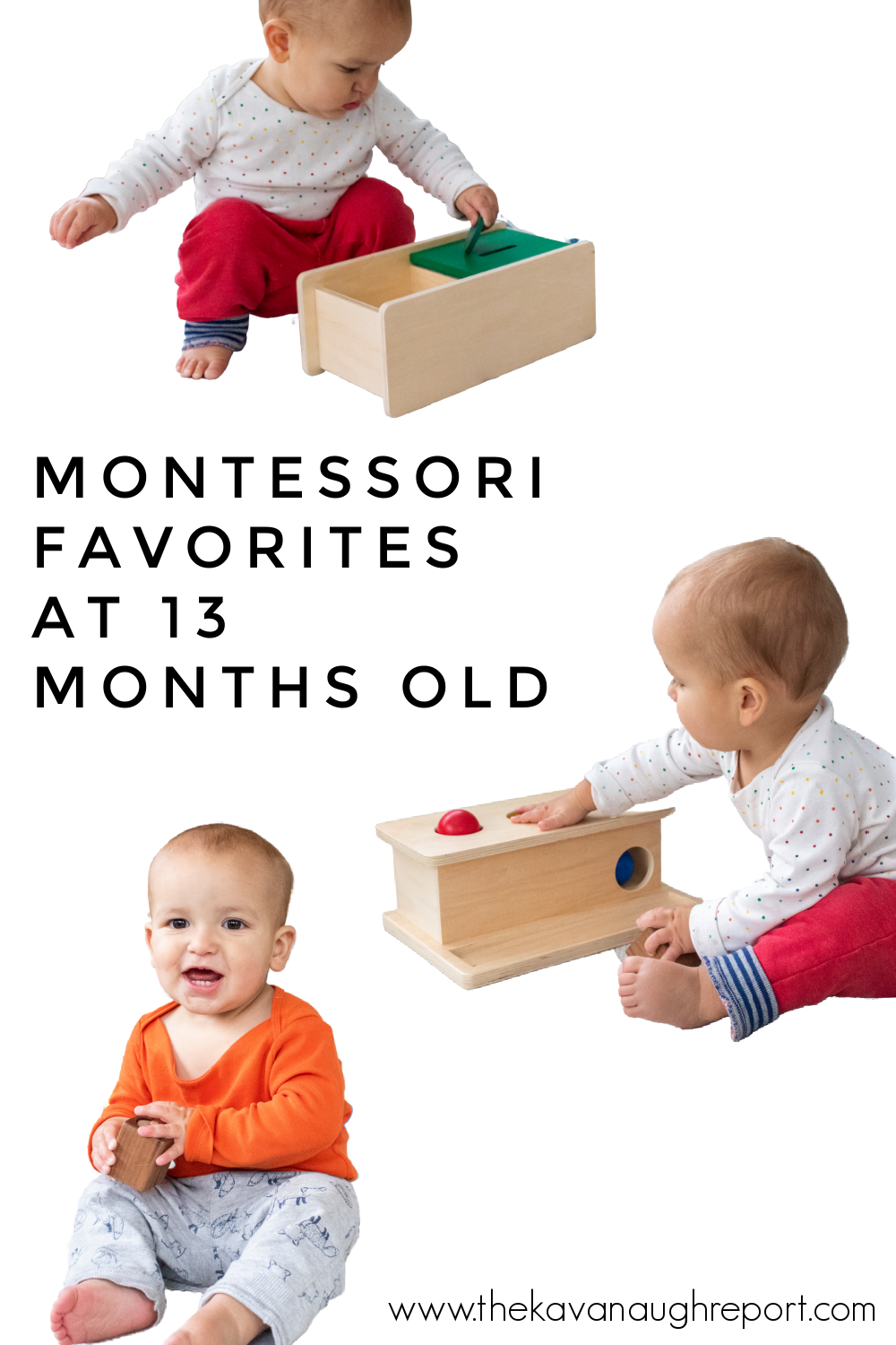 A look at Montessori friendly toys at 13 months that my toddler actually uses. These make our list of Montessori toddler activity favorites.
