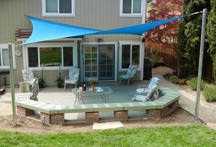 Shade Sails - Rooftop Patio | For the Home | Pinterest ...