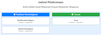 Jadwal Pelaksanaan Program Seri Belajar Mandiri Calon Guru ASN PPPK