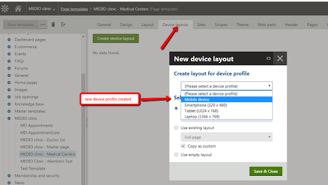 Device Lay-out