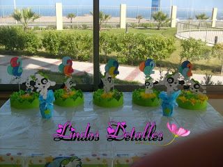 Doki centerpieces decoration for children parties