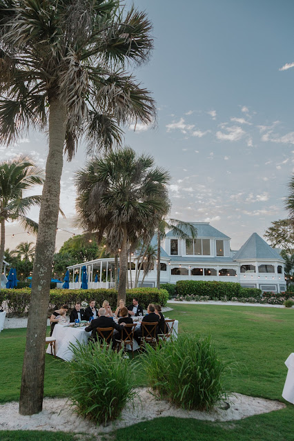 casa ybel lawn wedding reception