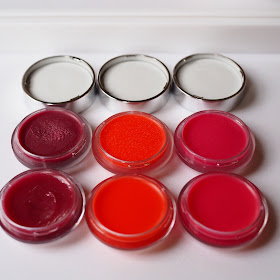 Clinique Sweet Pots in Orange Blossom, Candied Cassis and Pink Framboise