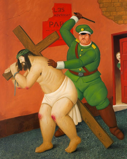 Via Crusis,Fernando Botero,Colombia